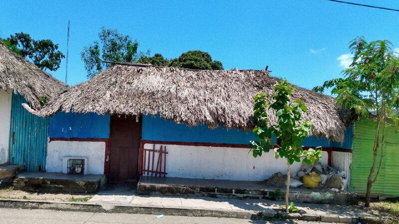 Típica casa de Morroa.